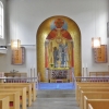 Kyrkans interiör.