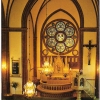 vykort från kyrkan