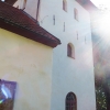 Örgryte gamla kyrkas kyrktorn.