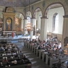 Församlingen gästas av biskop Erik Aurelius. Caroli kyrka, Borås. Foto Charlott Elisson.