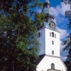 Hudiksvalls kyrka - Jakobs kyrka, sommaren 1987. Foto: Åke Johansson. 