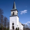 Elings kyrka, maj 1991. Foto: Åke Johansson.