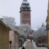 Domkyrkan på den tid det fanns vinter. Foto:Klas Hansson