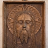 En relief av ´Veronikas svetteduk´ (omkring år 1500).