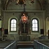 Gången till Altar i Nordens Äldsta Stenkyrka - Dalby Heligkorskyrka, aug 2013