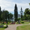 Augerums kyrka och kyrkogård.
