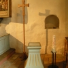 Dopställ av trä från 1761