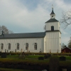 Trehörna kyrka från norr