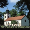 Tuns kyrka, sommaren 1991. Foto: Åke Johansson.