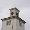 Tornet byggdes 1690, lanterninen 1705 och tornuret är från 1962