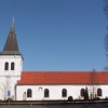 Saxtorps kyrka från sidan