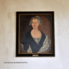 Tavla föreställande prästfrun Katarina Elfwedahlius, född 1875. Hustru till 3 präster