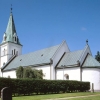 Eldsberga kyrka, 30 juni 1994. Foto: Åke Johansson. 