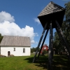 Högsjö gamla kyrka, 9 augusti 2019. Foto: Åke Johansson.