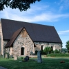 Frösunda kyrka, sommaren 2001. Foto: Åke Johansson.