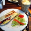 Långt ifrån billigaste baguetten och latten i Lund, men gott var det!