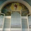 Orgeln i Missionskyrkan i Bollnäs, en församling i Equmeniakyrkan.