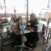Vi håller öppet en stund till trots busvädret. Gör som Åsa & Martin och kom förbi på en varm pizza.

Välkomna till bryggan!