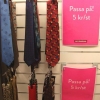 Finfint erbjudande på slipsar här på Outleten!