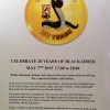 Celebrate 20-years of Blackadder at Pub Oxen on May 7th 17:00-20:00.