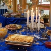Brylepudding, ostkaka, dadelpaj, ris a la malta, fruktsallad......