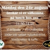 NYHET! NYHET! NYHET! 
Den 24e augusti börjar vi servera luncher hos oss. 11.30-14.00
Vi kommer presentera veckans matsedel inom kort så håll ögonen öppna.