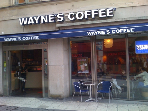 Waynes coffee