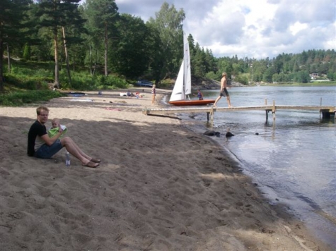 Ulvevikens sandstrand