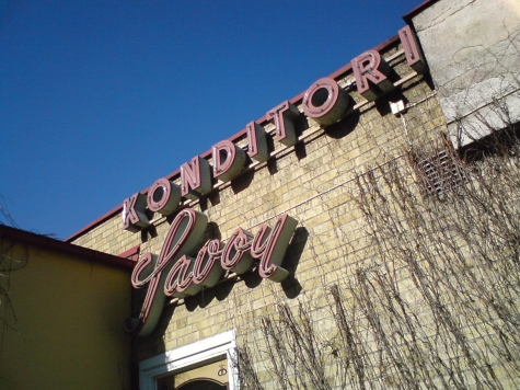 Savoy, Konditori