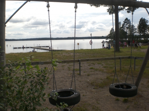 Kommunalbadet, Västra Laxsjön