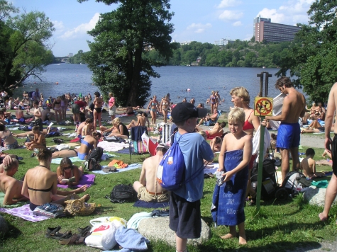 Strandbadet på Långholmen