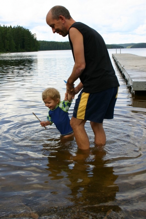 Forsbackabaden, Nedre Kalven