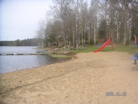 Stavsjöbadet, Stavsjön