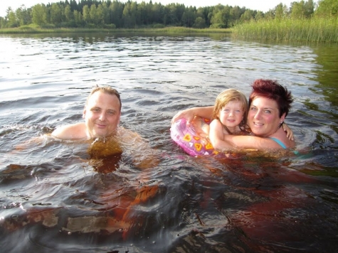 Herrgårdsbadet, Vedevågssjön