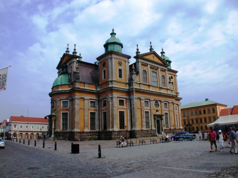 Kalmar domkyrka på Stortorget