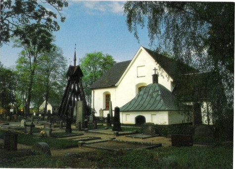 Almby kyrka i Örebro. Foto: www.kyrkokartan.se