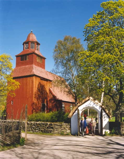 Seglora kyrka, Skansen