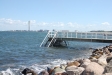 Bryggan vid Ribersborgs nakenbad i Malmö 2009