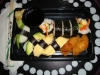 11-bitars vegetarisk sushi