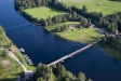 vy över caféet och flottbron och båten Engelbrekt