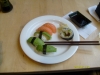 En halv Lax-AvokadoSushi