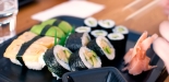 8 bitar vegetarisk   6 bitar kappamaki