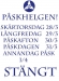 påskhelgen
