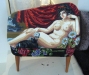 ´Romans´ Rokokostol med franskt broderi