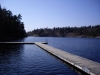 Bryggan vid Glasbrukssjön