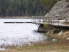 Klippor och brygga