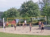 Det finns även beachvollyboll inom området.