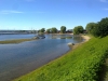 camping i bakgrunden