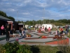 På bilden se ni minigolfbanan som idag är mer uppdaterad med roligare banor.