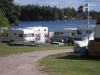 Utsikt mot Djulösjön från vår plats